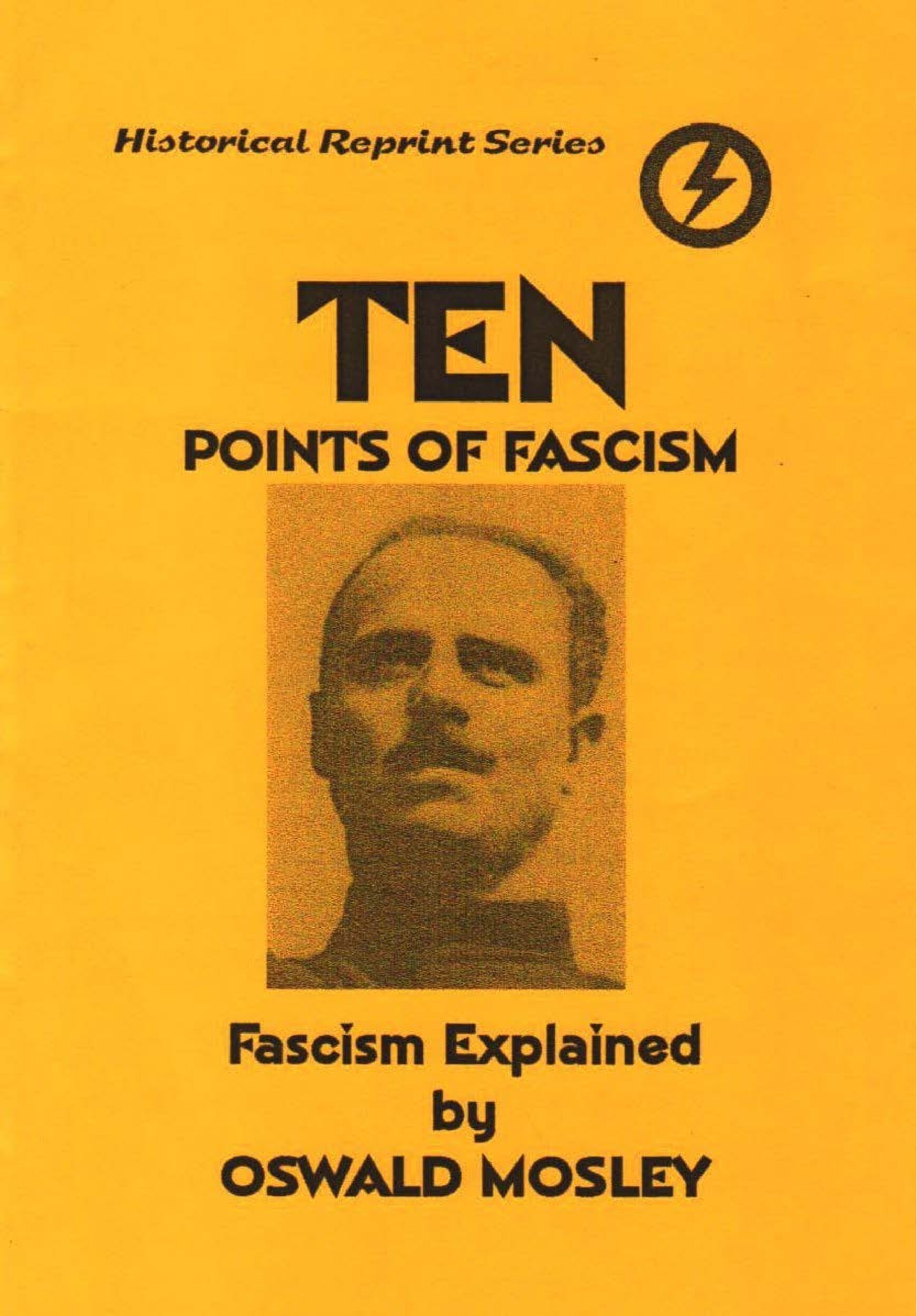 Mosley, Oswald - Ten Points of Fascism