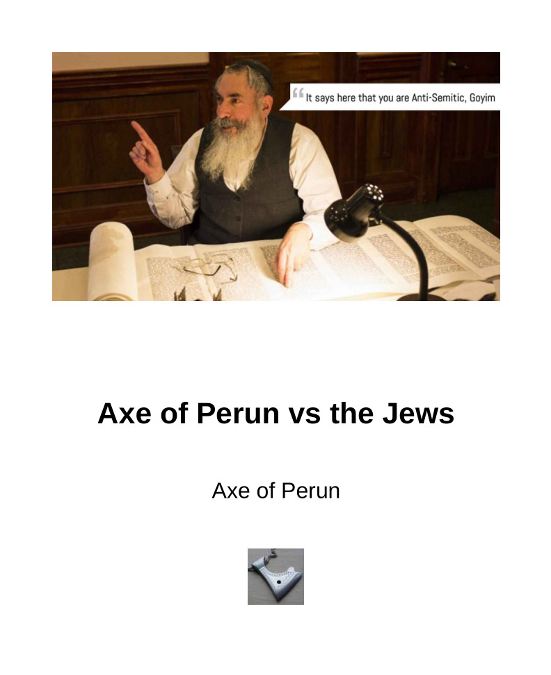 Axe of Perun vs the Jews
