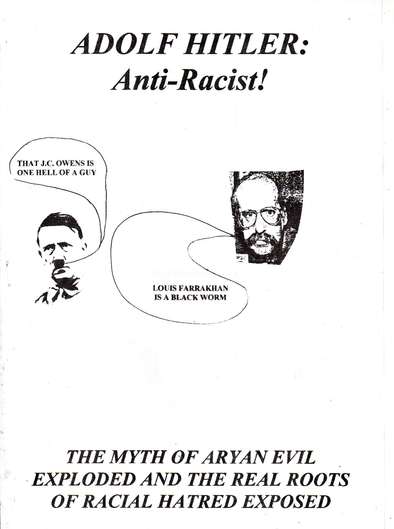Baron, Alexander; Adolf Hitler; Anti-Racist; The Myth of Aryan Evil Exploded and the Real Roots of Racial Hatred Exposed