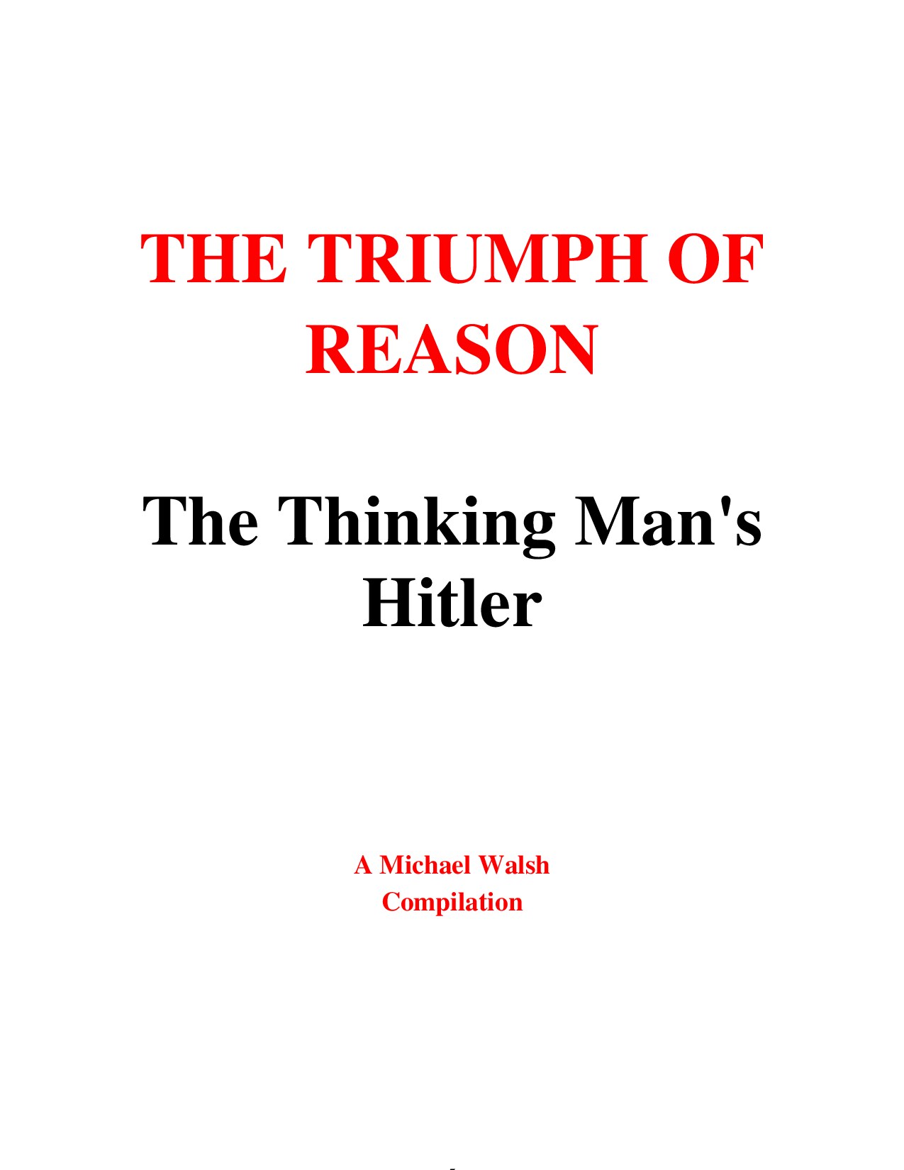 Microsoft Word - The Triumph of Reason.doc