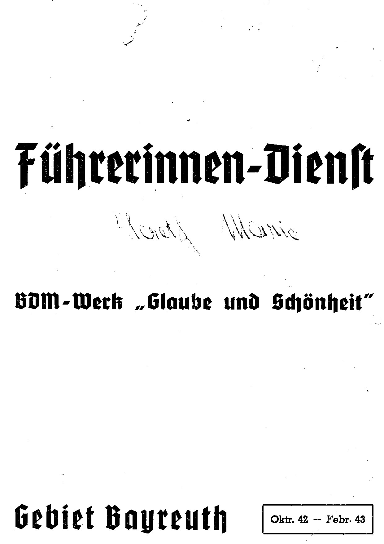 Führerinnen-Dienst