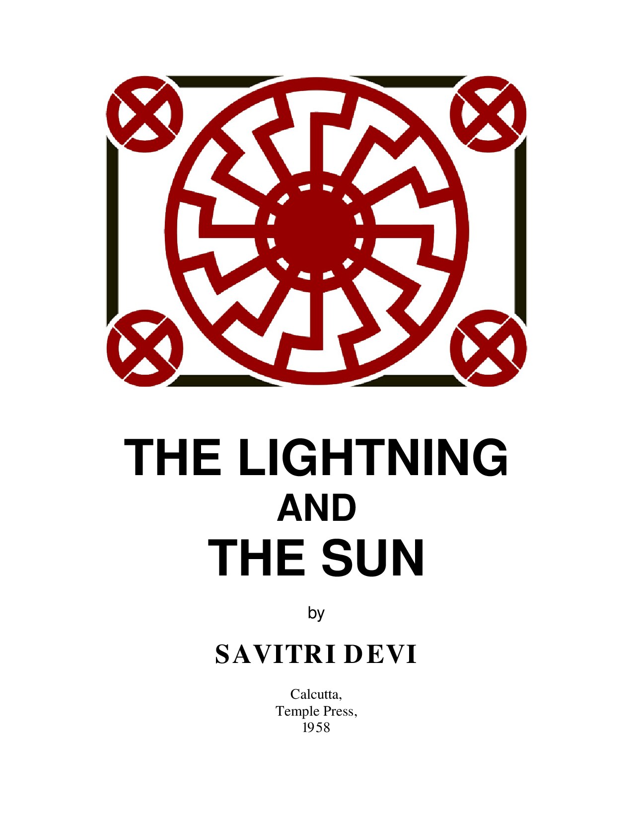 The Lightning and the Sun