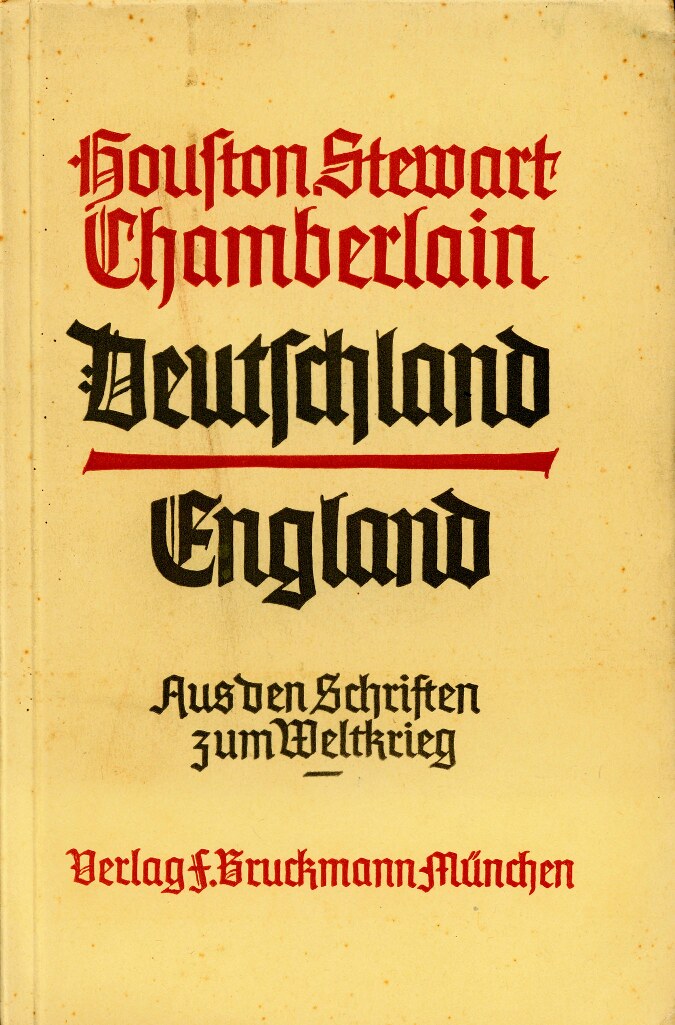 Deutschland-England - Aus den Schriften zum Weltkrieg (1940, 184 S., Scan, Fraktur)