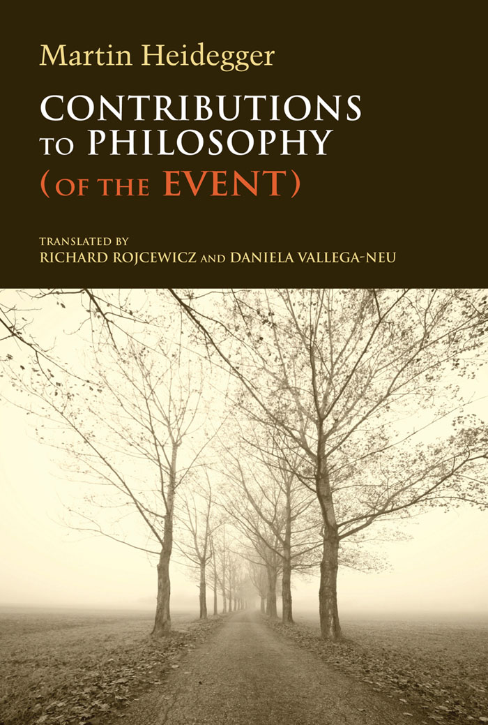 Heidegger, Martin - Contributions to Philosophy (Of the Event) (Indiana, 2012)