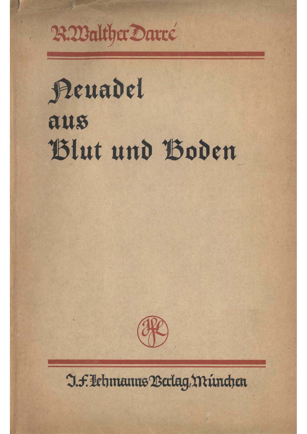 Neuadel aus Blut und Boden