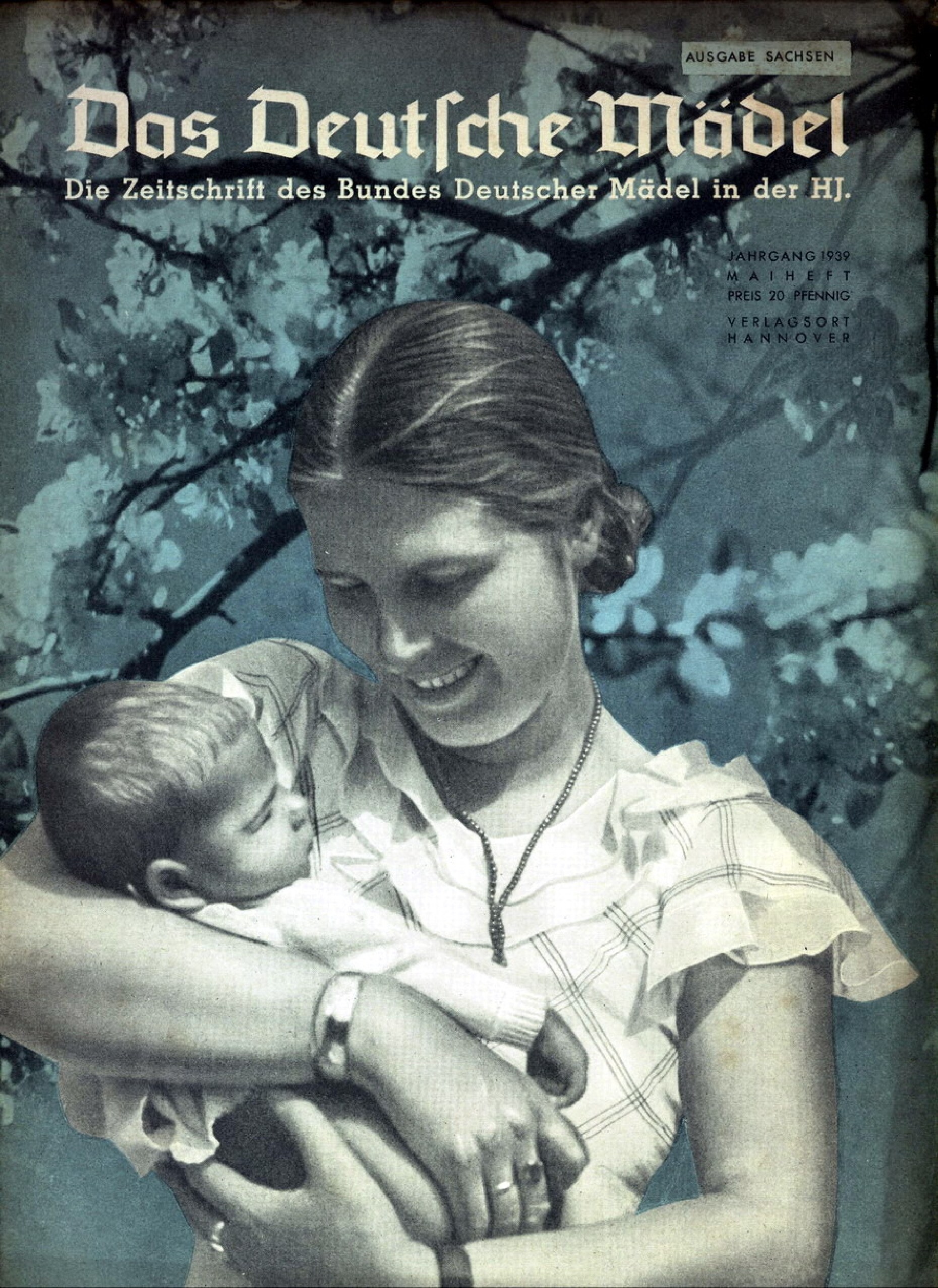 Das Deutsche Mädel - 1939 Mai (40 S., Scan, Fraktur)